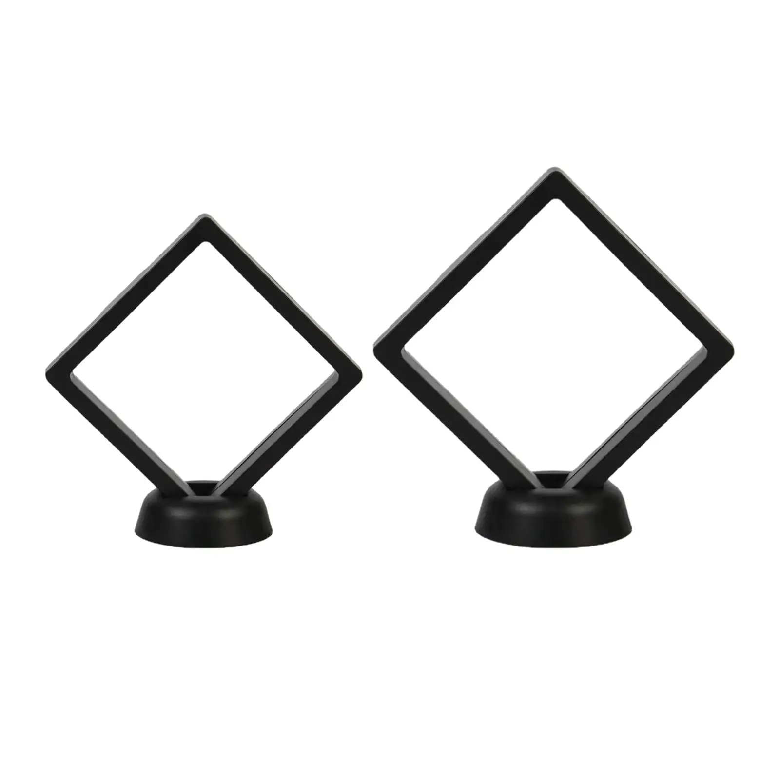 

4 шт., прозрачная плавающая рамка для подвески