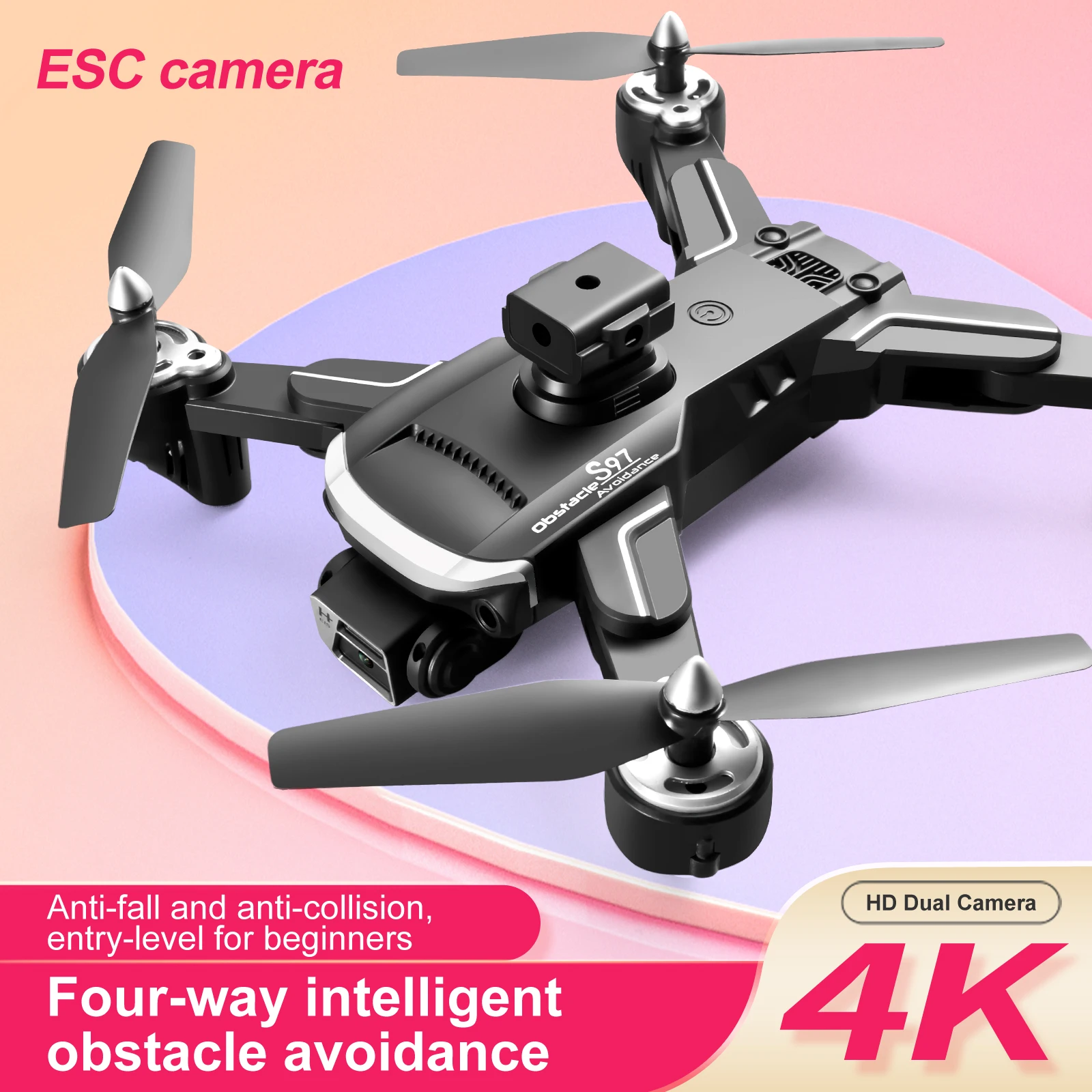 Mini Drone avec Caméra 4K - Jeux & Jouets
