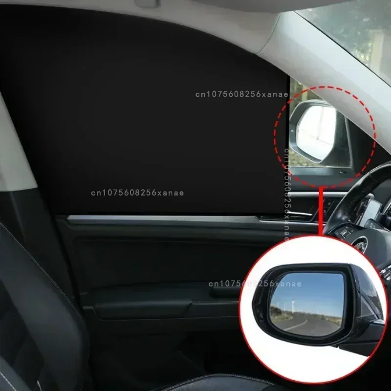 Magnetic UV Protection Car Sunshade Curtains - Double-Sided Auto Window Protector