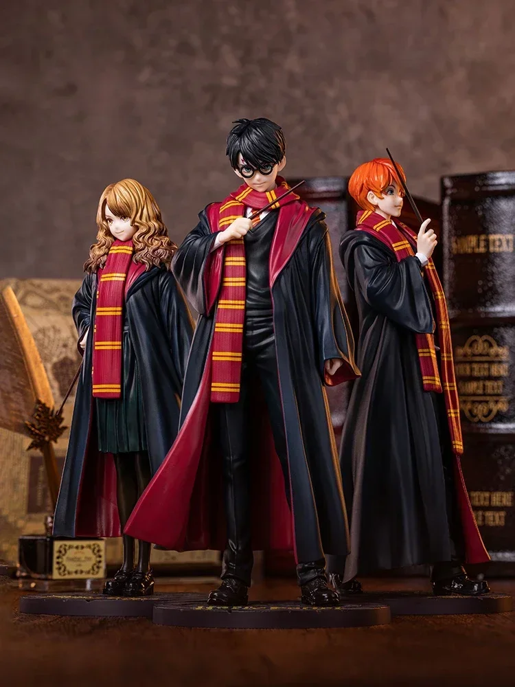 

Harry Potter Movie Series Peripherals Hermione Jean Granger Ron Weasley Model Hand Toy Ornaments Adviento Gift
