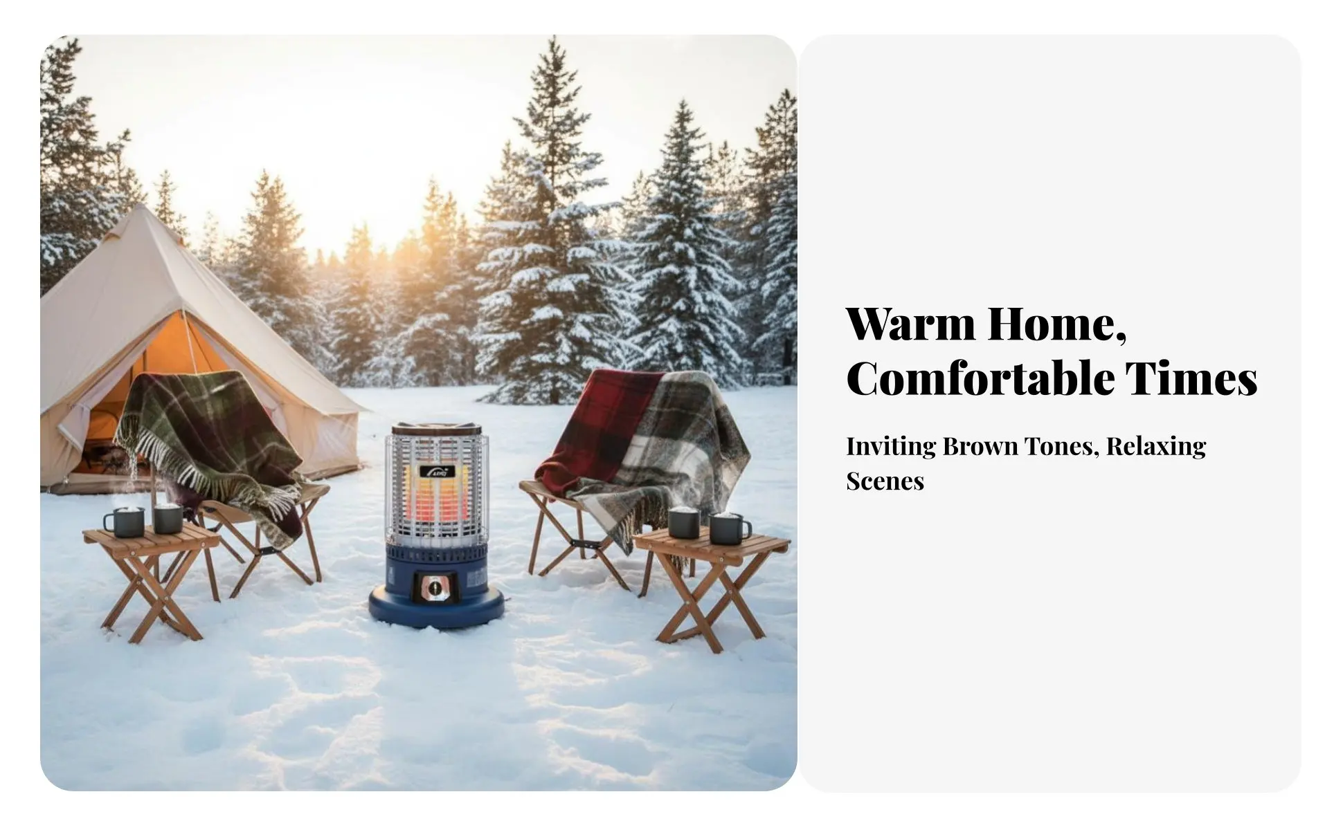 Gas Heater, Outdoor Propane Heating Stove, Indoor Winter Fireplace for Ice Fishing, Multi-Scenario Heater Gas Heater, Outdoor Propane Heating Stove, Indoor Winter Fireplace for Ice Fishing, Multi-Scenario Heater