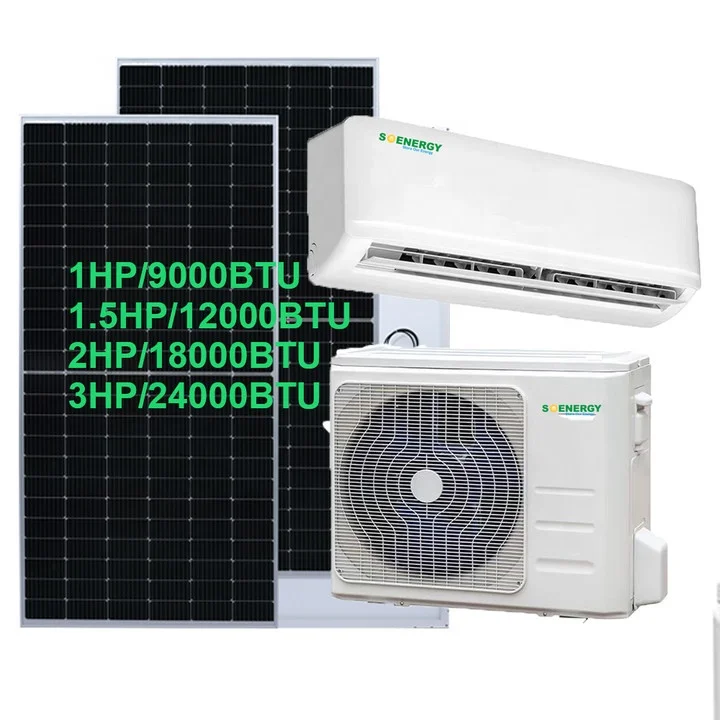 18000btu Solar Air Conditioner Best Price Direct Solar Powered Air Conditioner AC/DC Renewable Energy Conditioning System