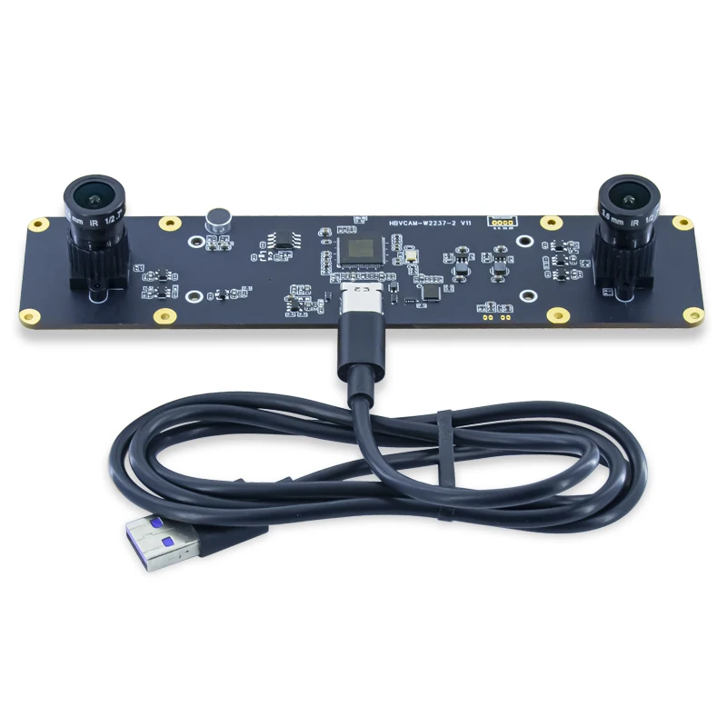 1MP OV9281 USB3.0 60FPS Global Shutter Black and White  3D Camera Module 2