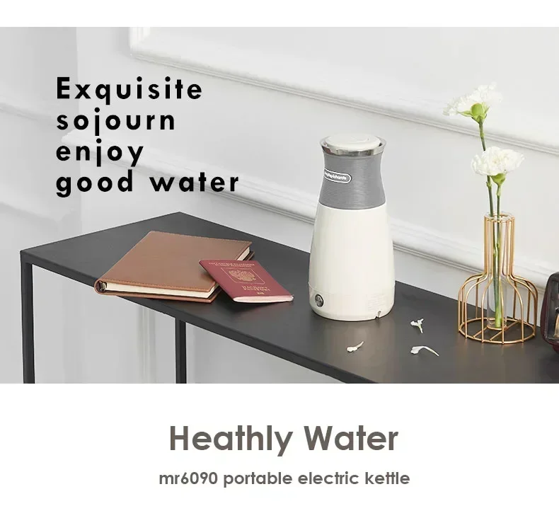 Description Picture 6 of item110V/220V MORPHY RICHARDS Electric kettle for travel, business trips, insulation, stainless steel, household, portable kettle