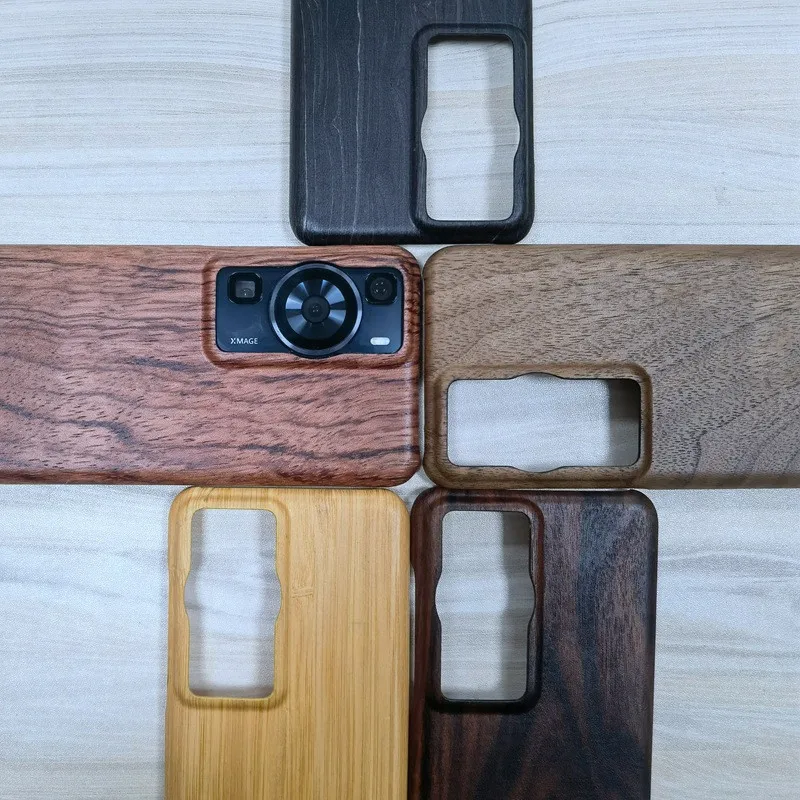 

Чехол из натурального дерева для Huawei P60 Pro, роскошный легкий защитный чехол из натурального дерева и бамбука для Huawei P60, P50, P40 Pro Plus, чехол