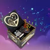 Hand Cranked Musical Box Wooden Vintage Musical Boxes Creative Engraved Music Boxes Children New Year Birthday Gift 5
