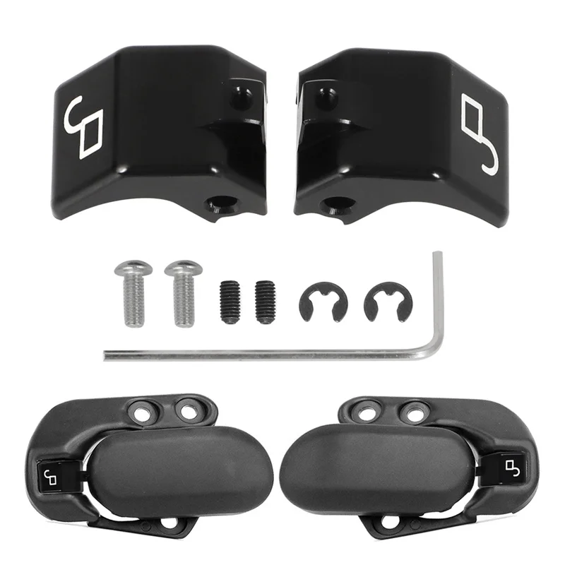 Schwarz/Rot 2-türiger oberer Riegel-Umbausatz für Mazda Miata MX-5 Convertibles 1990–2005 HL-1036 – Detail 11