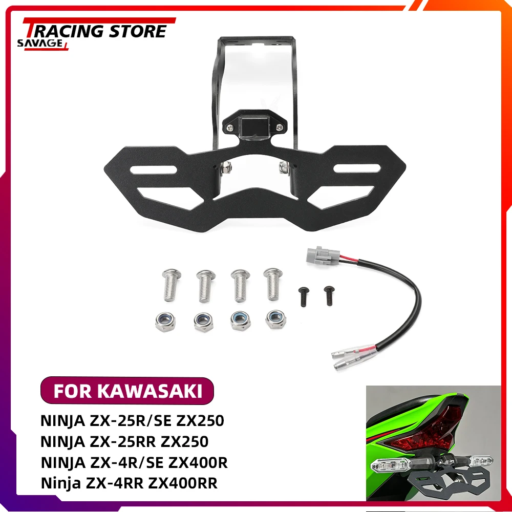 Motorcycle License Plate Holder Tail Tidy Fender Eliminator For