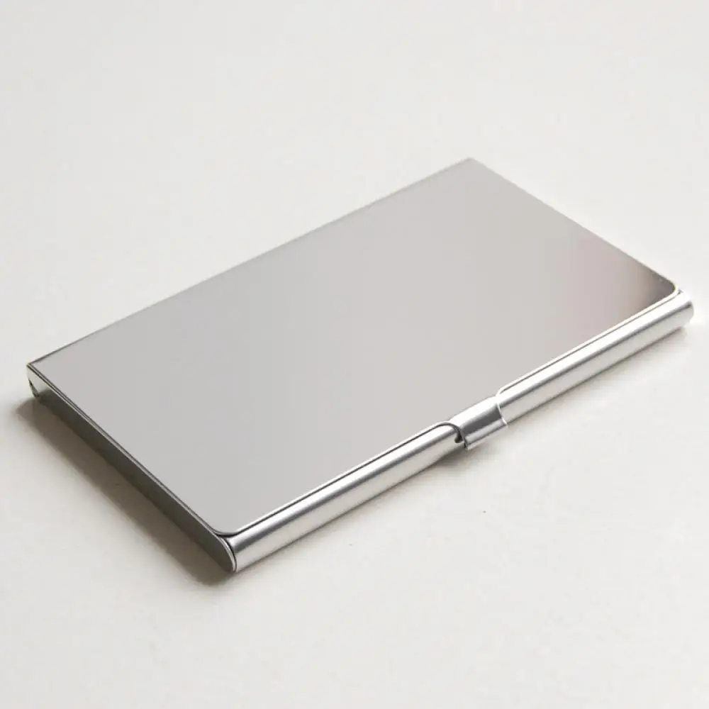 Sleek Metal Business Card and Credit Card Holder
