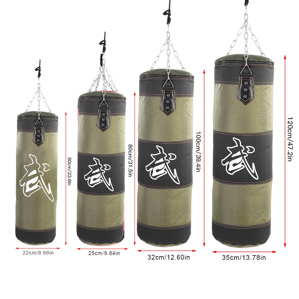 Boxing Punching Bag Punching Bag Training Sandbag Empty Sand Bag Empty Sandbag Sandbag Training Boxing Hook Fight Karate Punch Punching Sand Bag