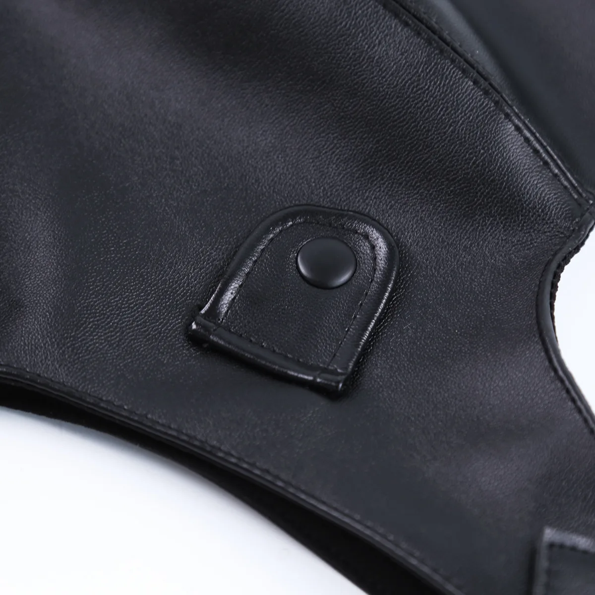 PU Kopfbedeckung DJ Performance Requisiten Dekorative Hutmaske Geeignet für Halloween Party Bühnenkostüm Cosplay Requisiten – Detail 11