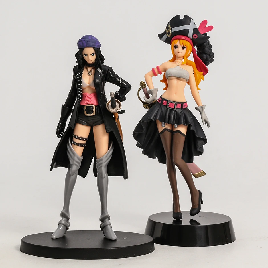 

One Piece The Grandline Lady Nami Nico Robin PVC Figure Collectible Model Toy