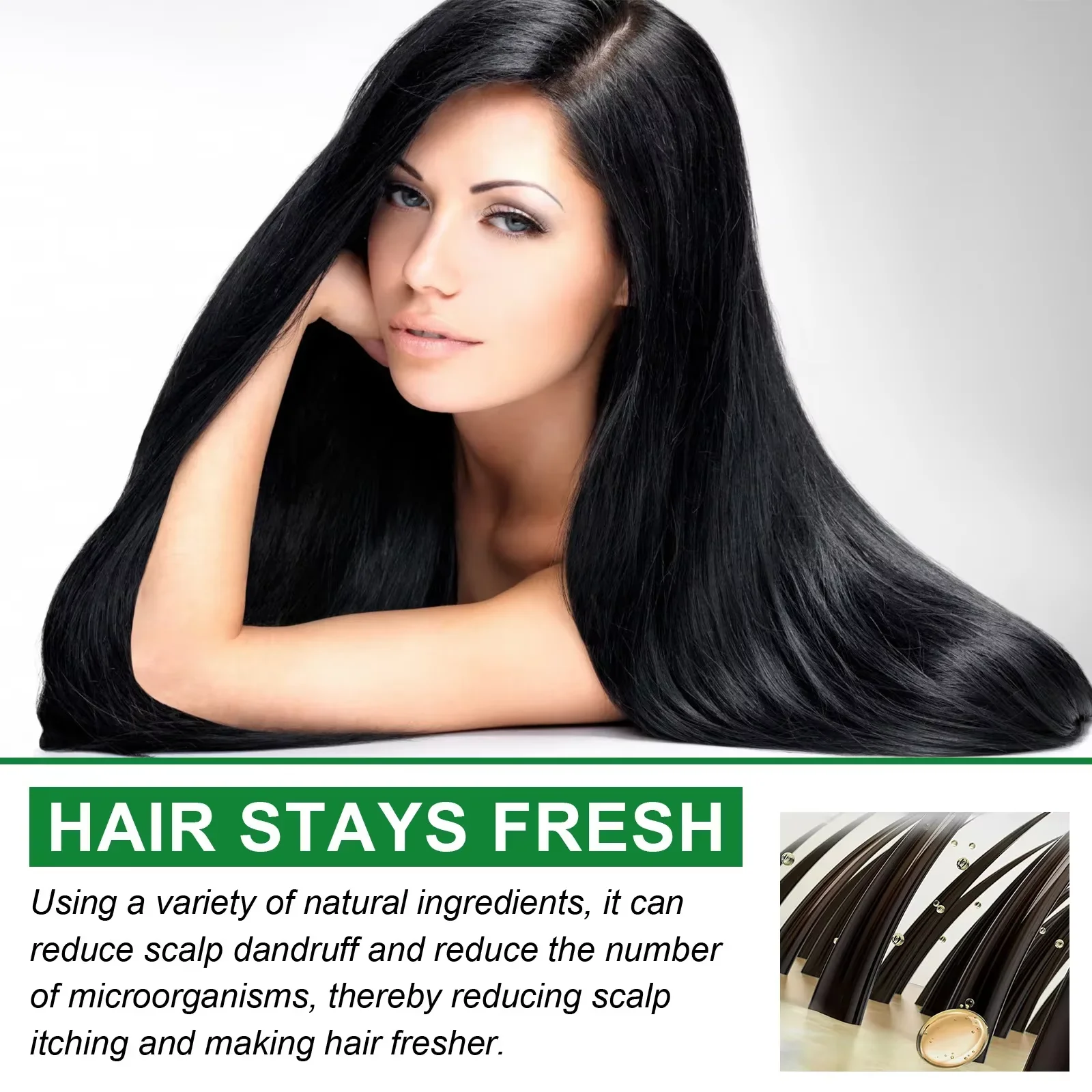 Natural Darkening Black Thick Hair Shampoo Bar Damage Hair Care Gray White Hair Repair-Unisex Helps Stop Hair Loss Shampoo 100g 5
