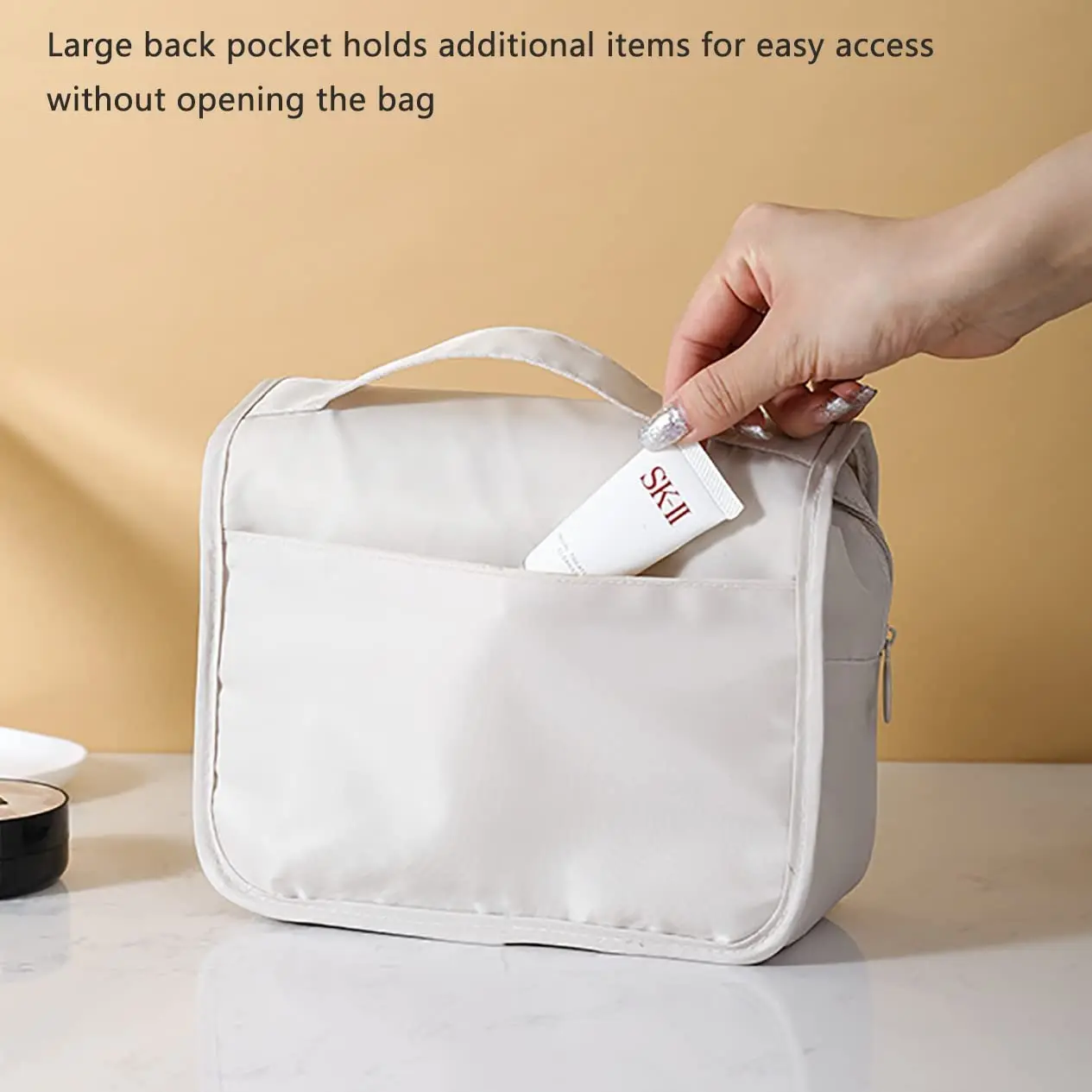 1pcs High Quality Women Makeup Bags for Accessories Toiletries  Waterproof Storage Hanging Ser Hanging Bathroom Bag