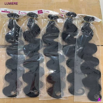 Loose Body Wave Virgin Raw Indian Wholesale Human Hair 3/4 Bundles Deal For Women Wet And Wavy Hair Weave Extension Double Weft 1