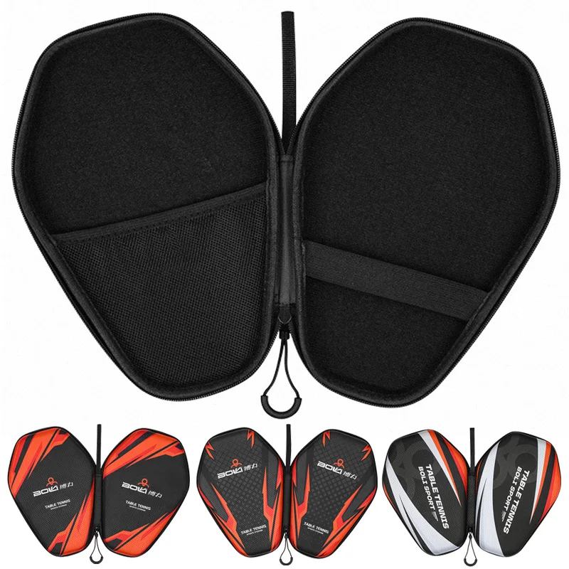 Quality Table Tennis Racket Case Hard Shell EVA Ping Pong Carrying Case Bag Portable Racket Storage Bag