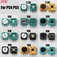 JCD 10pcs Original 3D Analog Micro Switch Sensor for PS4 PS5 Controller 3D Thumbstick Axis Resistors Potentiometer for Xbox one