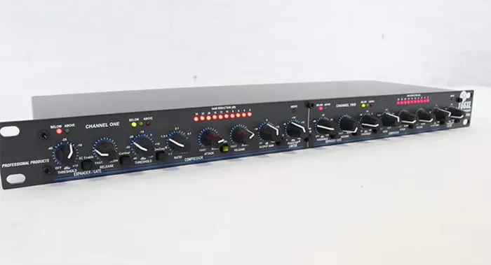 TKG sound system audio 166XL Dual Channel Compressor Limiter