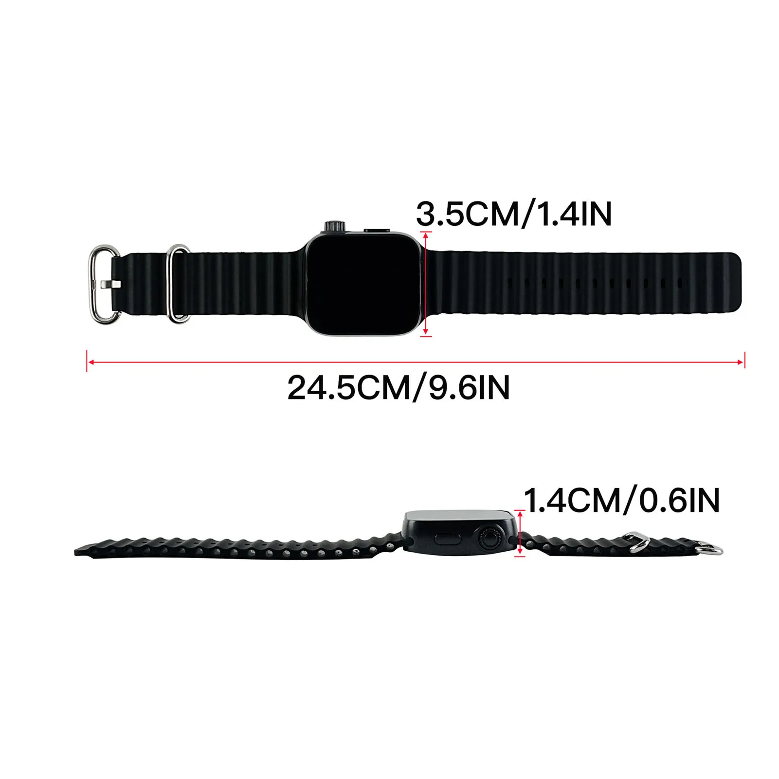 Adjustable Vibrating Wearable Metronome Watch with Sport Mode for Musicians and Beginners (40-240 BPM)
