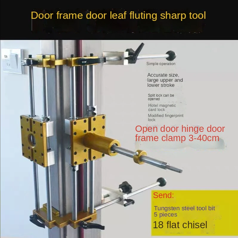 Holz Tür Slotter Set Keyhole Opener Für Holzbearbeitung Öffnen Jig