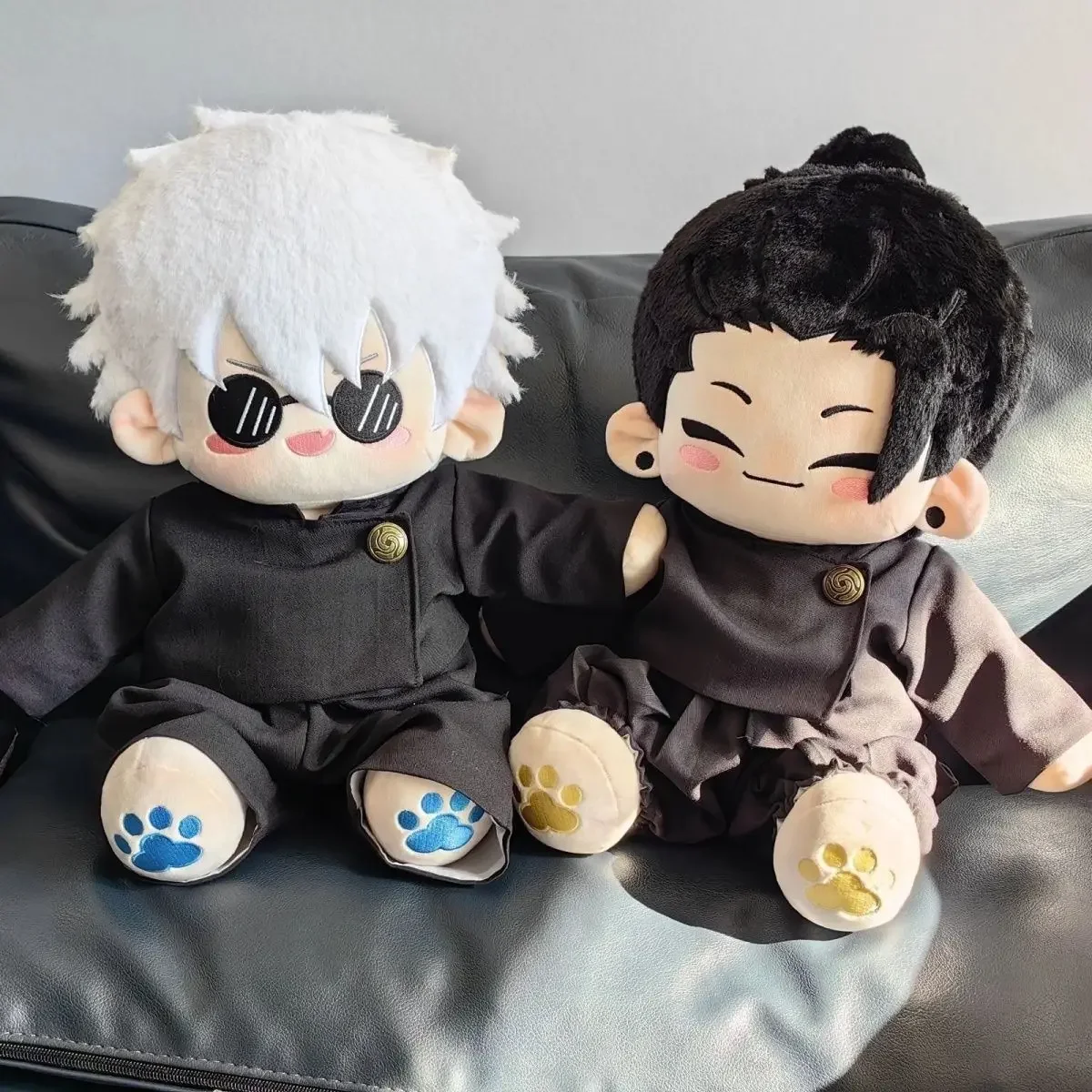 

40cm Large Size Jujutsu Kaisen Plush Toys Geto Suguru Satoru Gojo Anime Figure Plush Dolls Cartoon Cotton Doll Soft Stuffed Deco