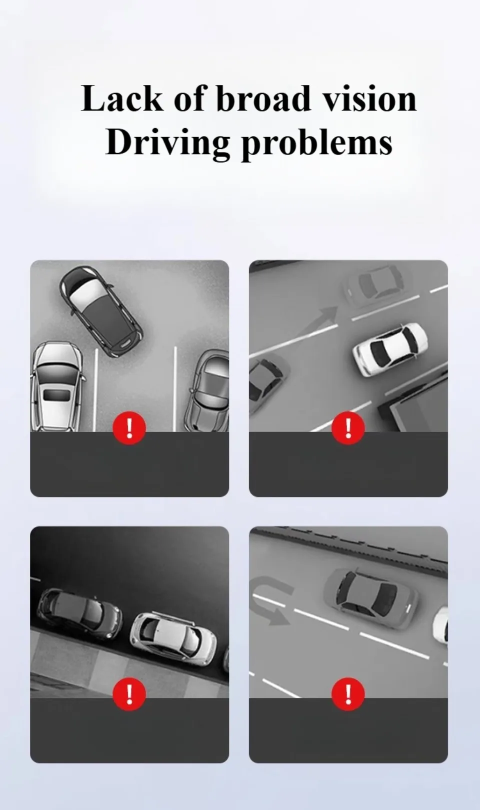 Car Mirror Wide Angle Blind Spot Mirror