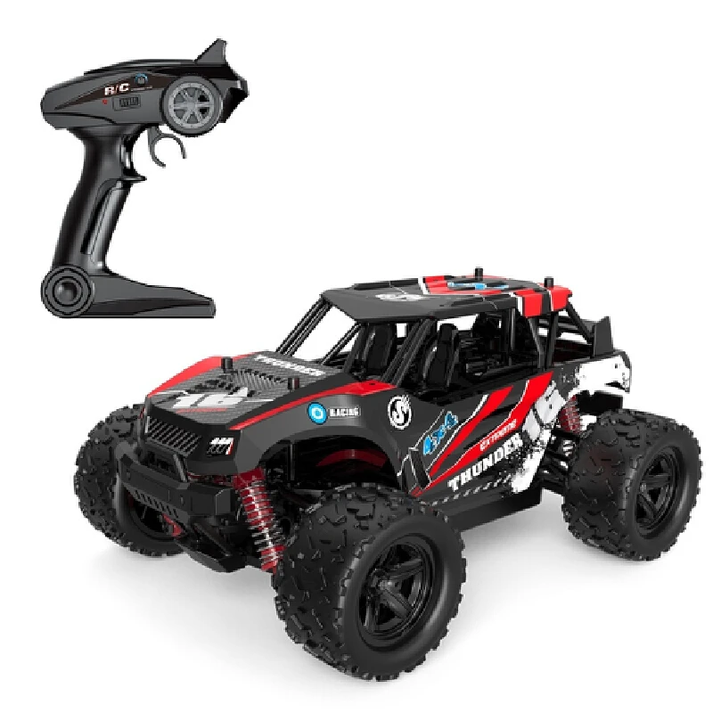 New Product 1:18 Remote Control Four-Wheel Drive Full Proportional High-Speed Off-Road Vehicle Pvc Drift Car Model Kids Toy Gift 3