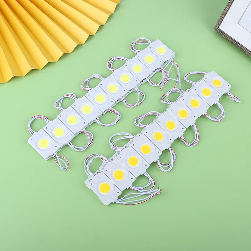 LED 모듈 COB 미니 LED 조명, 방수 광고 LED 패널, 디지털 사인, 따뜻한 화이트, 레드, 그린, 블루 백라이트, 12V, 20 개