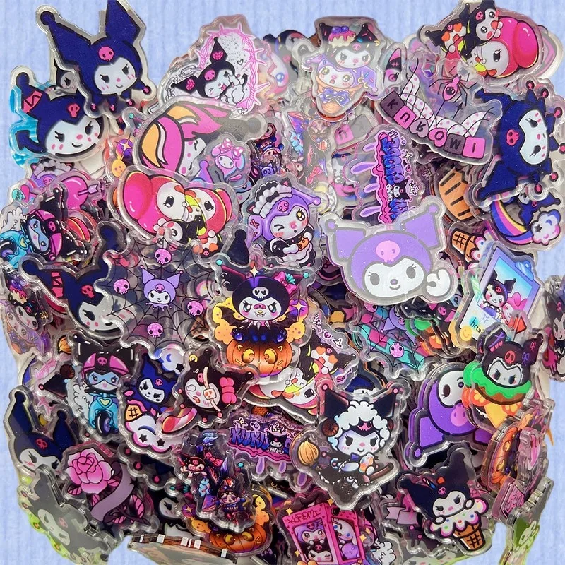 

500 г мультфильм Sanrio Kuromi акриловая нашивка kawaii аниме утолщенный двухслойный Декор diy милые аксессуары подарок