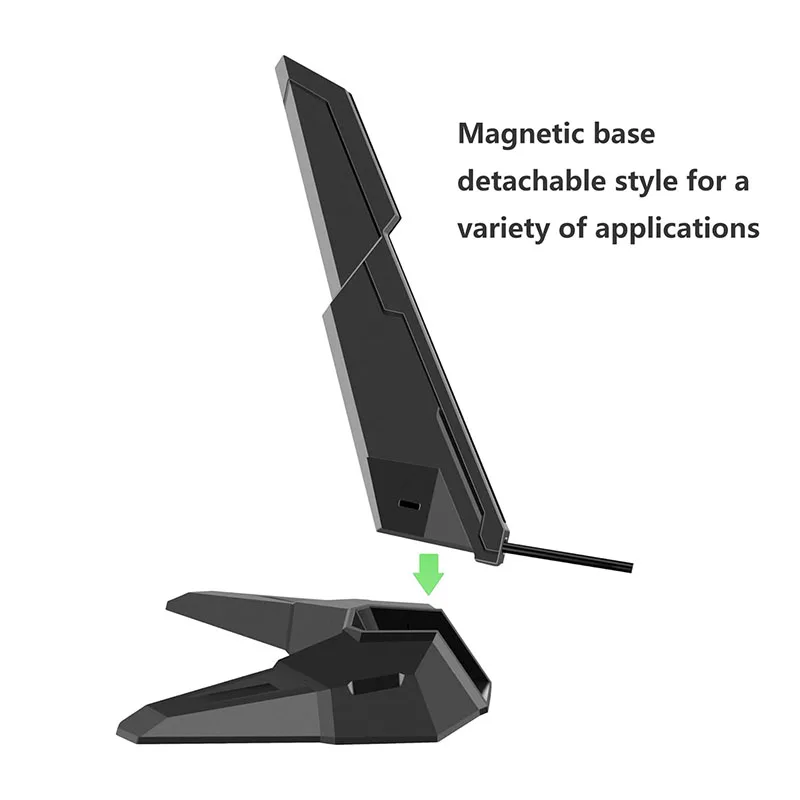External 2.4G/5G/6GHz WiFi 6 6E Tri-Band Magnetic Base Antenna for GIGABYTE AORUS Z790 B650 B550 B450 B560I ASUS ROG Strix