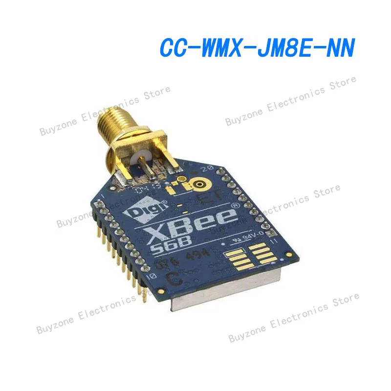 

XB2B-WFST-001 WiFi Modules - 802.11 Xbee Wi-Fi (S6B) RPSMA Ant Thru-Hole