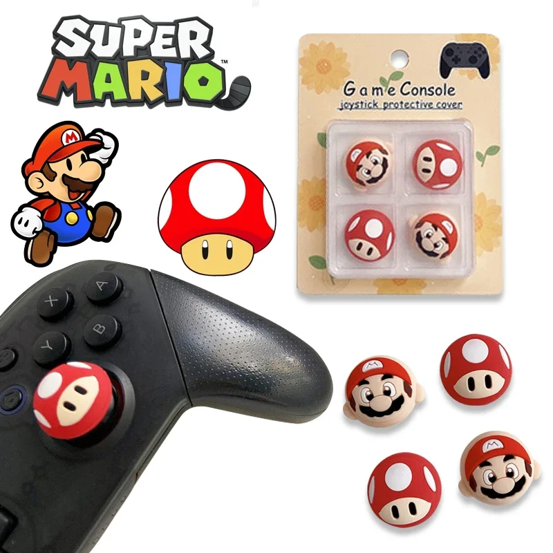 Controller Ps4 Super Mario Bros Super Mario Silicone Thumb Stick