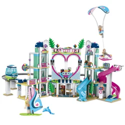 Blocs de construction cœur Lake City, 1039 pièces, compatibles avec les figurines de petite amie pour filles, jouets éducatifs pour enfants, cadeaux 