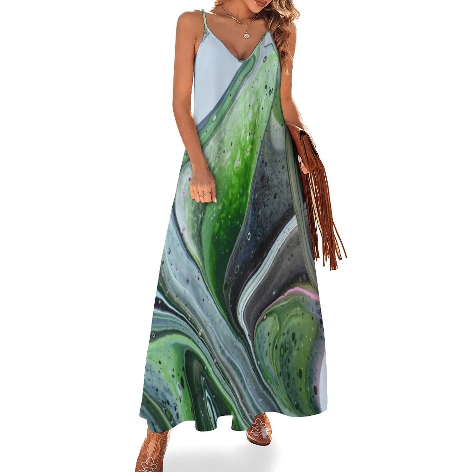 

Abstract 054 Sleeveless Dress ladies dresses for women 2024 summer dresses ladies 2024