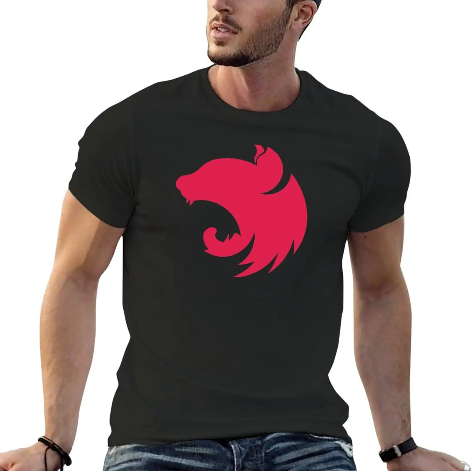 

NEST JS T-shirt plus size tops aesthetic clothes sweat mens graphic t-shirts big and tall