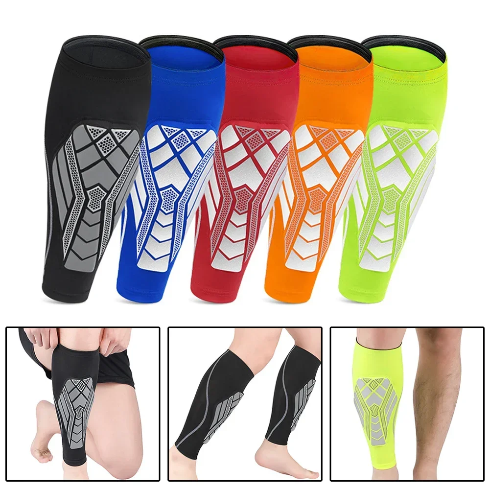 1PC Soccer Shin Guards Football Shields Sports Legging Shinguards Leg Sleeves Protective Gear Shank Protector Anti-Collision soccer shin guards shin guard pads