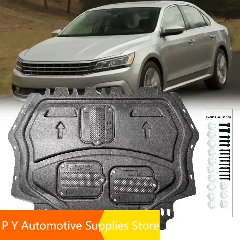 

Car Under Engine Guard Mudguard Board Splash Shield Mud Fender Plate Panel For VW Passat US version 2011-2018