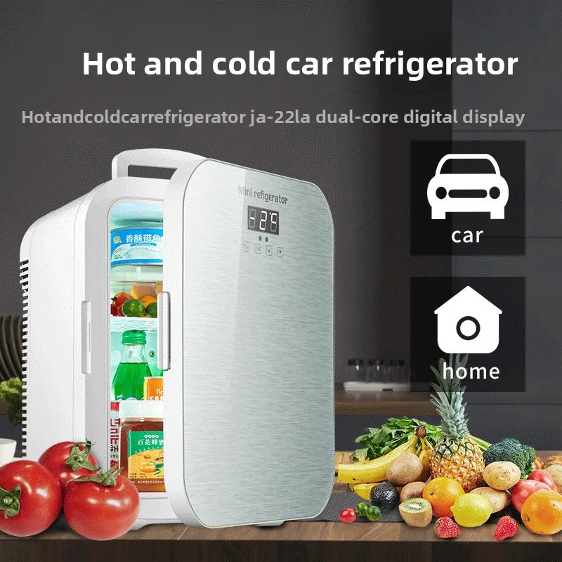 new6L/10L/12L/22L car and homeAppliances skincare mini fridge for room geladeira frost free little frigobar freezer nevera 1
