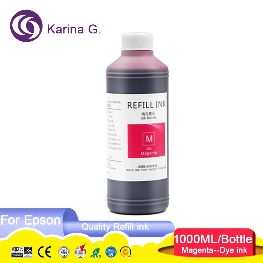 1000ML/bottle 312XL 314XL 378XL 478XL T0821 T0791 85N Refill Dye Ink for  Expres