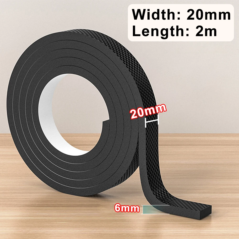 Antislip meubelpads dikker zelfklevende rubberen stoelen tafels beenbeschermer geluid verminderen vloer muur bumperstrips doe-het-zelf-vorm