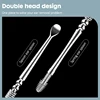 KK 360° Spiral Massage Ear Pick Ear Wax Removal Tool Stainless Steel Ear Spoon Flexible Design Ear Canal Cleaner Ear Care Tool 2