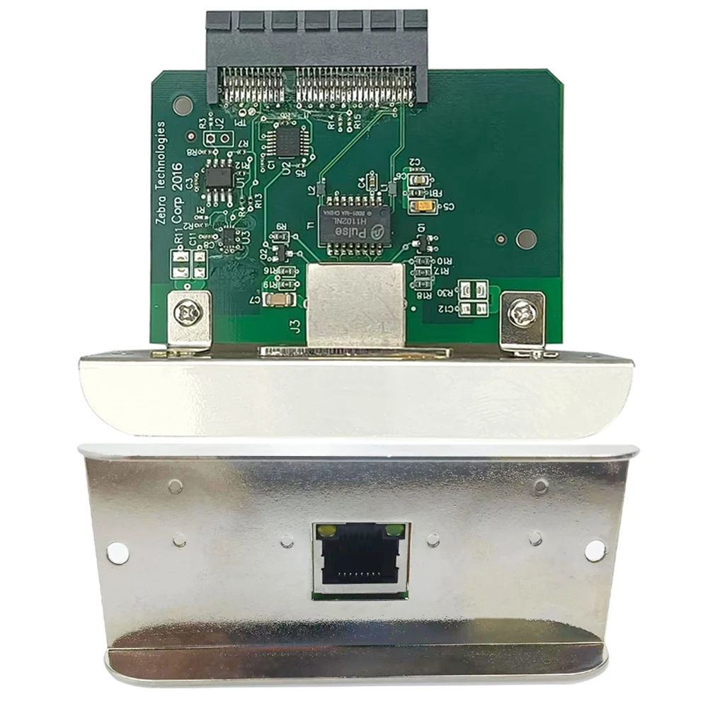 Servidor de Impressão Ethernet Interno Placa de Rede para Zebra Zt210 Zt220 Impressora Zt230 P1038204 - Imagem 2