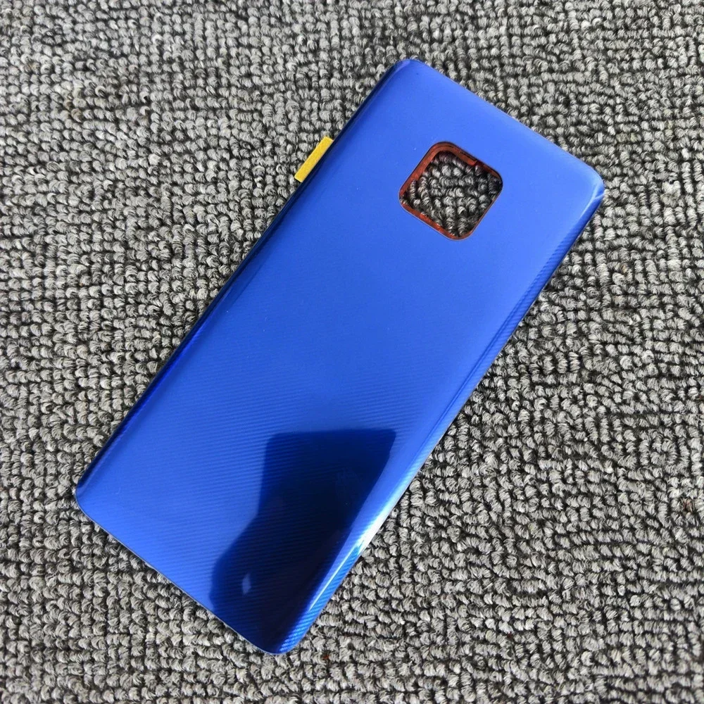 Moex® Cover Sottile Per Huawei Mate 20 Pro – Effetto Specchio Trasparente Con Aletta Frontale (Blu Lucido)