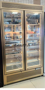 Commercial Hot Pot Restaurant Refrigerated Cabinet Beef Maturing Cabinet Fresh-keeping Cabinet