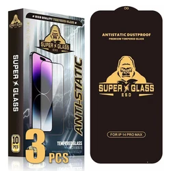 Premium ESD Super Tempered Glass Anti - Static Screen Protector Film (3 - Pack) - 3 Pieces (For iPhone 17 Air)