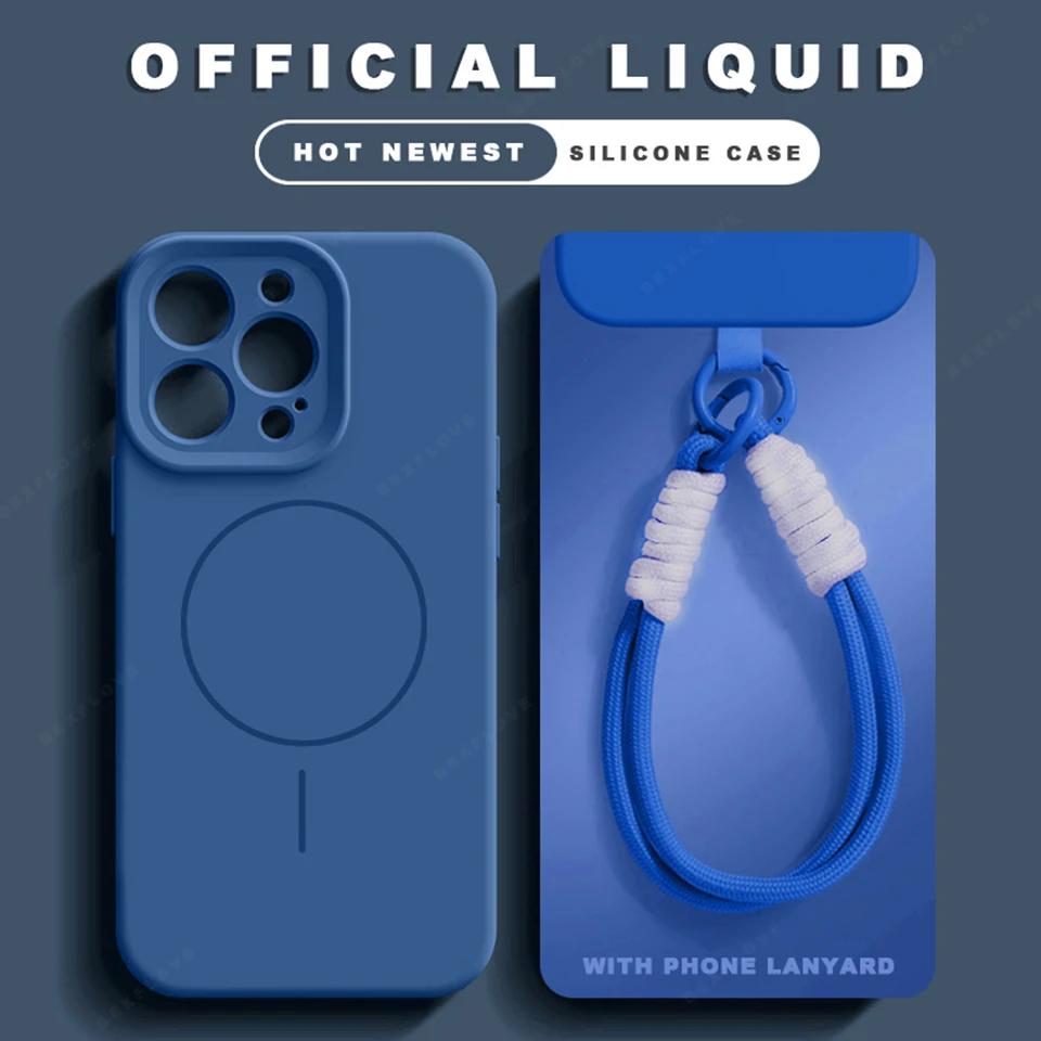 D Blue with Strap