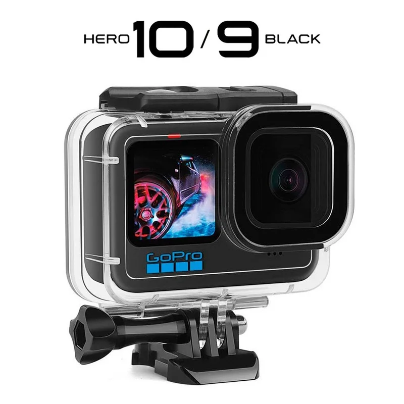 Custodia Subacquea Da 60M Custodia Protettiva Per Custodia Subacquea Per Gopro 10 9 Custodia Impermeabile Per Fotocamera Per Gopro Hero 10 9 Accessori