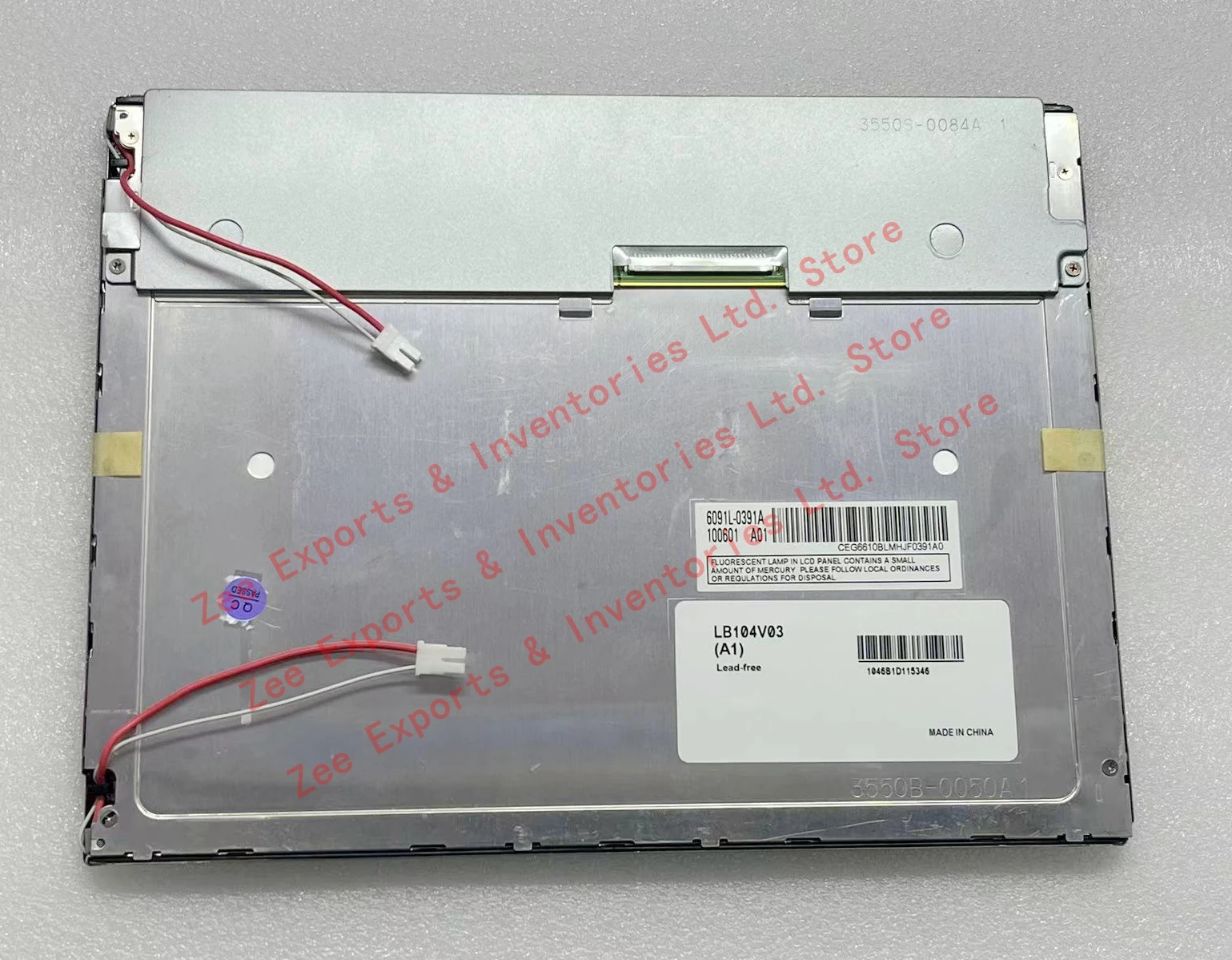 

ЖК-экран LB104V03(A1) LB104V03(TD01) 10,4 дюйма, панель дисплея LB104V03 100% протестирована хорошо для литьевой машины