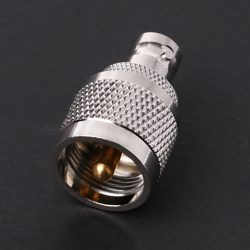 

BNC-K Female To UHF-J PL-259 Male Plug Straight RF Coax Adapter Connector Dropship