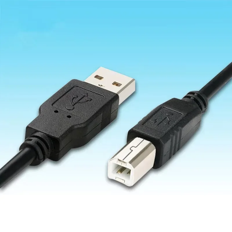 High-Speed USB 2.0 A to B Printer Cable – 1m/1.5m Length